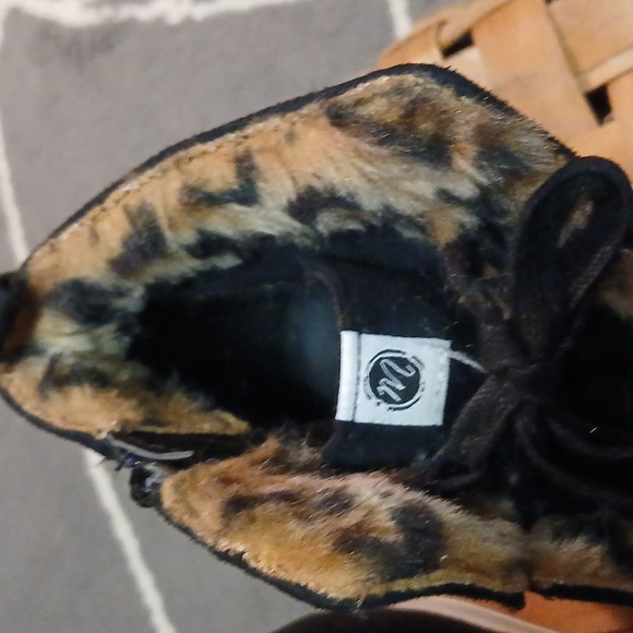 Suede cheetah detail hightops - Picture 5 of 6